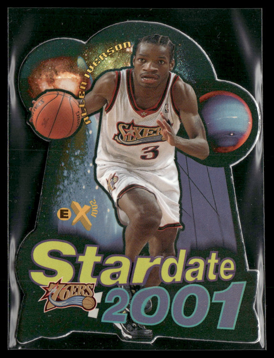 1997-98 E-X2001 Star-Date-2001 Allen Iverson #7 SD
