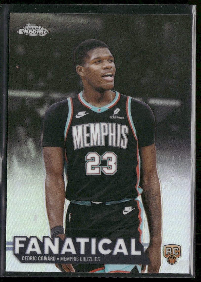 2025-26 Topps Chrome Update Fanatical Cedric Coward #FAN-25