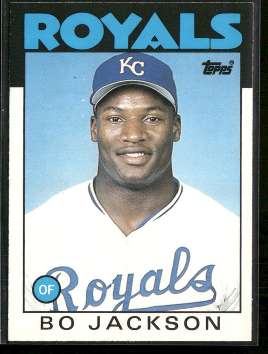 1986 Topps Traded Bo Jackson #50T