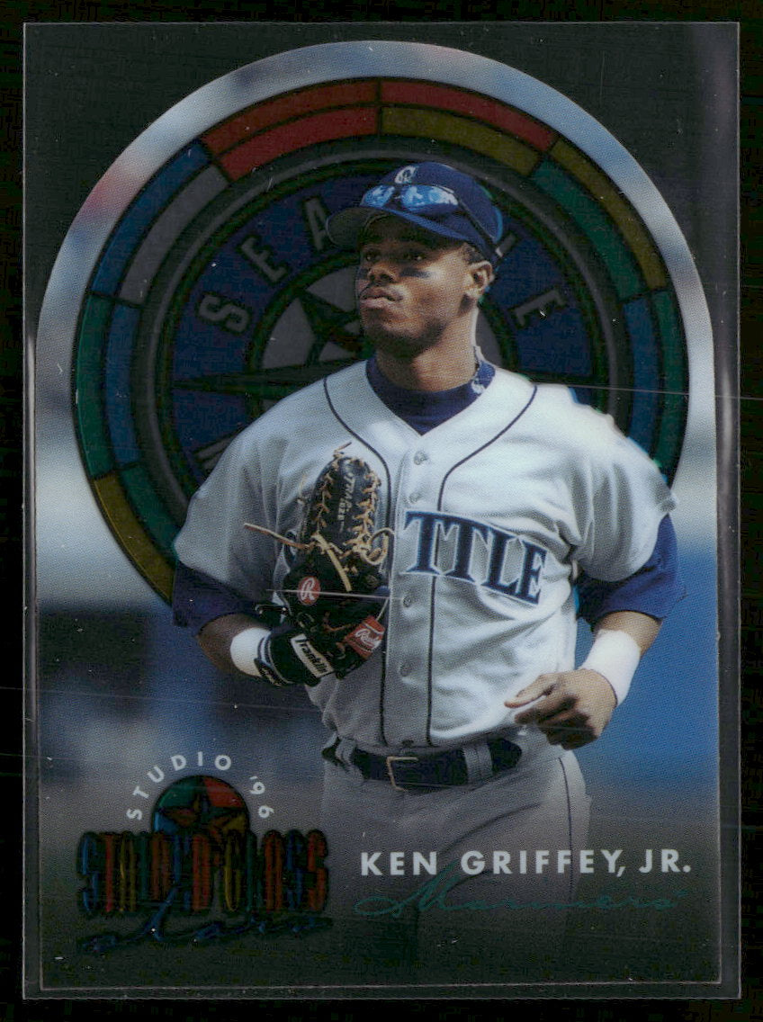 1996 Studio Stained Glass Stars Ken Griffey, Jr. #2