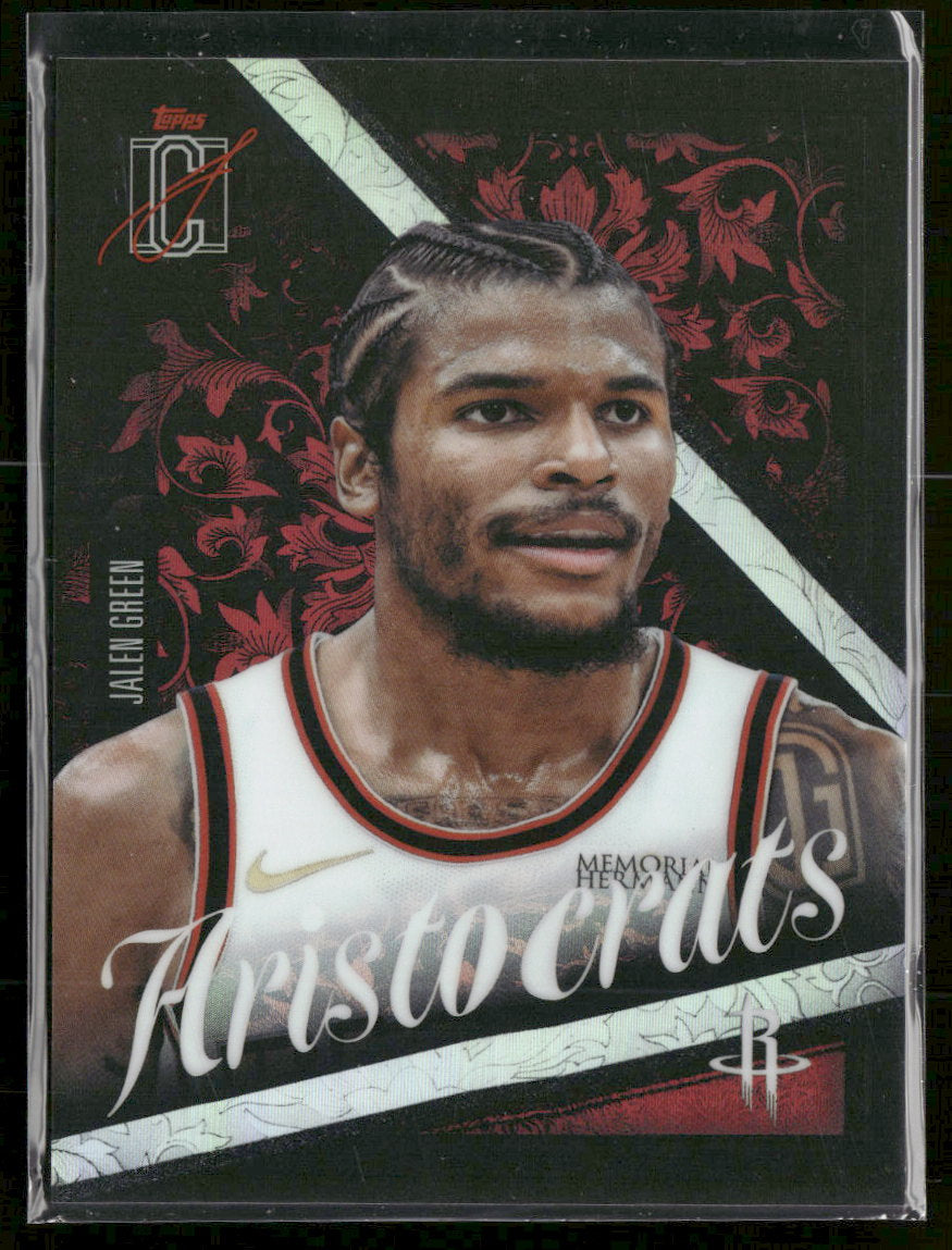 2025-26 Topps Signature Class Aristocrats Jalen Green #AR-6
