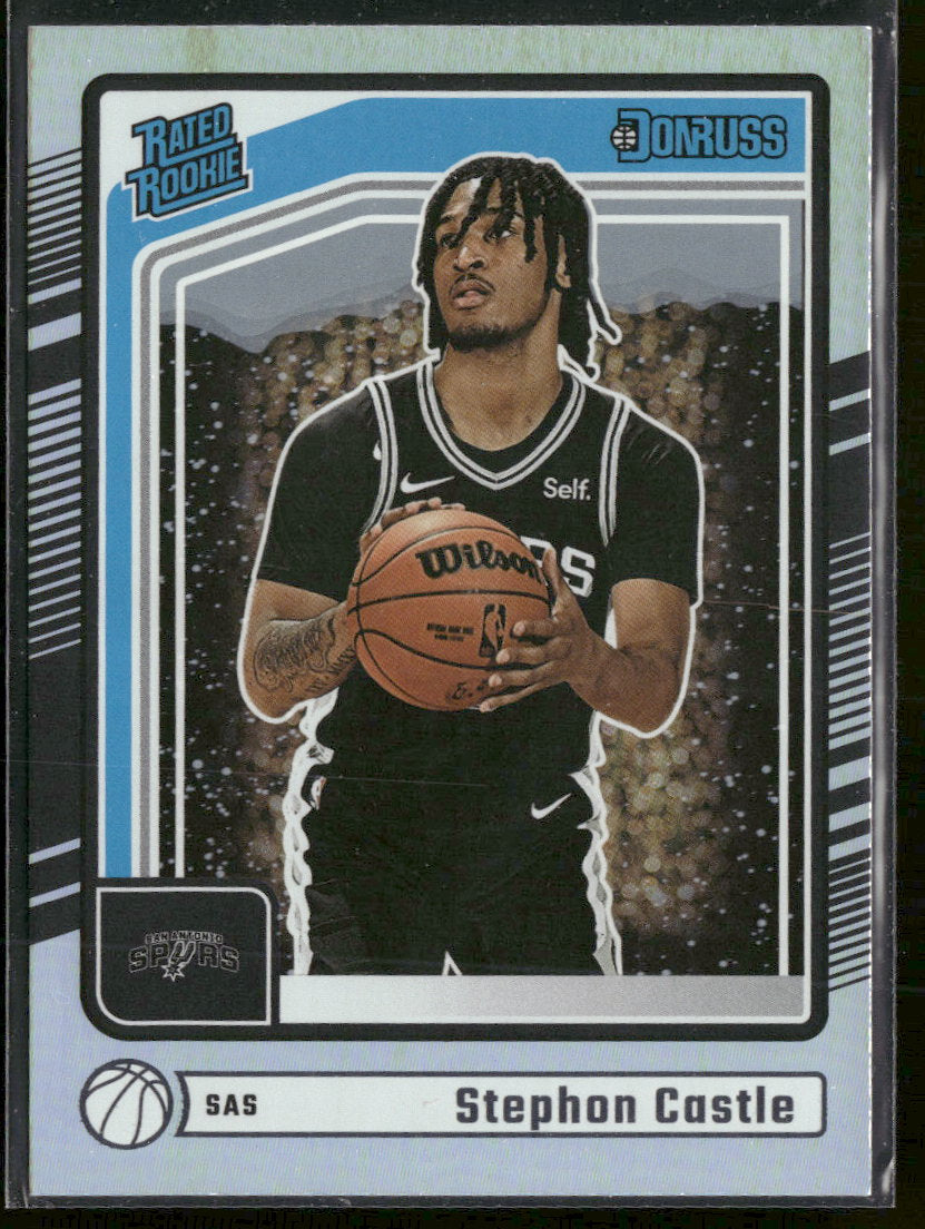 2024-25 Donruss Holo Winter Stephon Castle RC #244