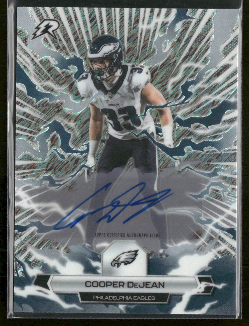 2025 Topps Resurgence Signatures Silver Static Refractor Cooper DeJean AU #82
