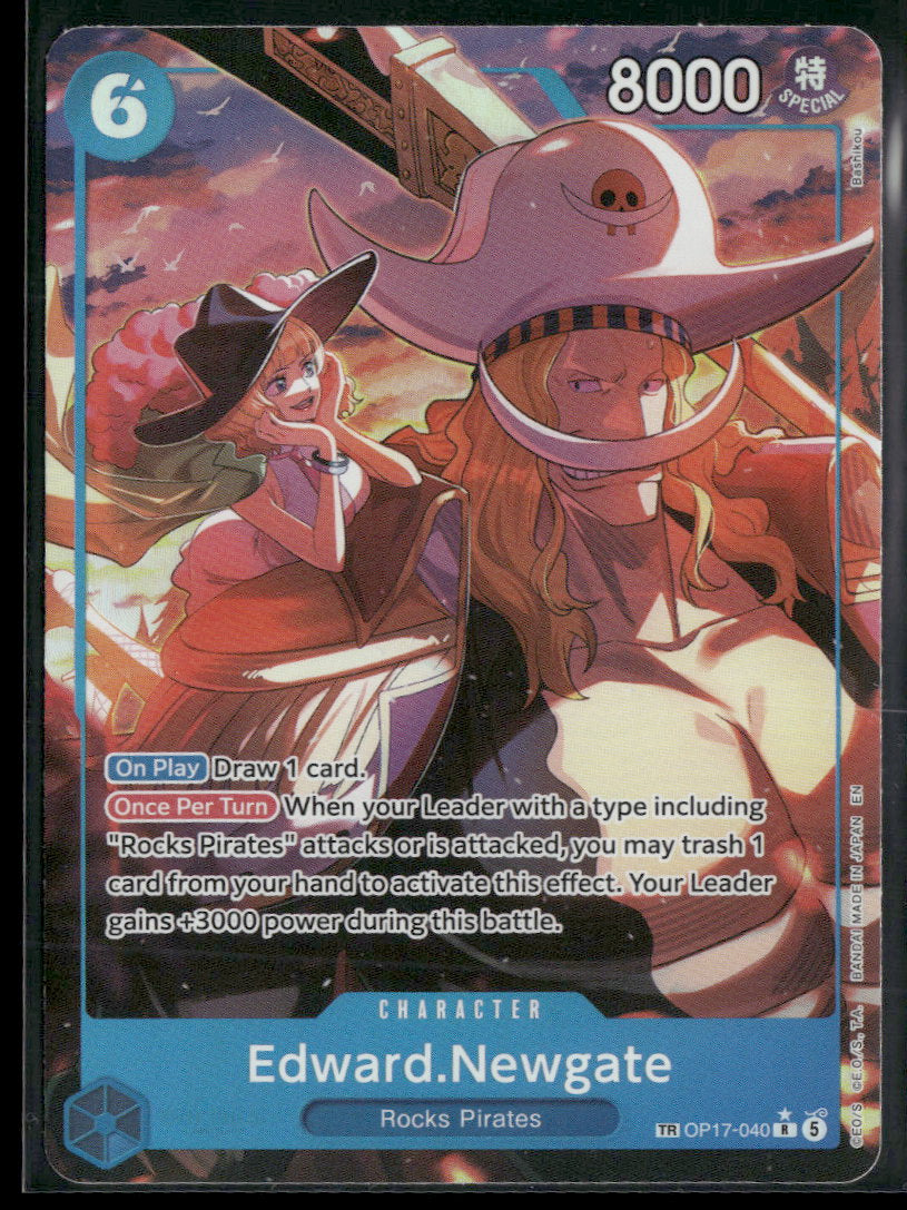The World's Strongest Warriors Edward.Newgate (040) (TR) #OP17-040