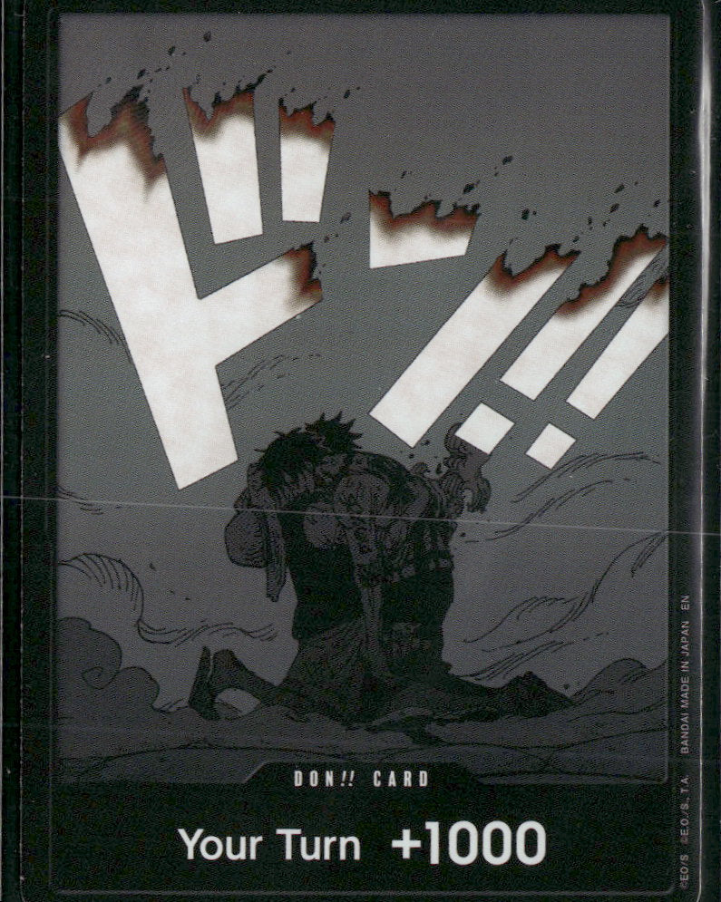 The Time of Battle DON!! Card (Double Pack Set Vol. 11) (Luffy and Ace) #