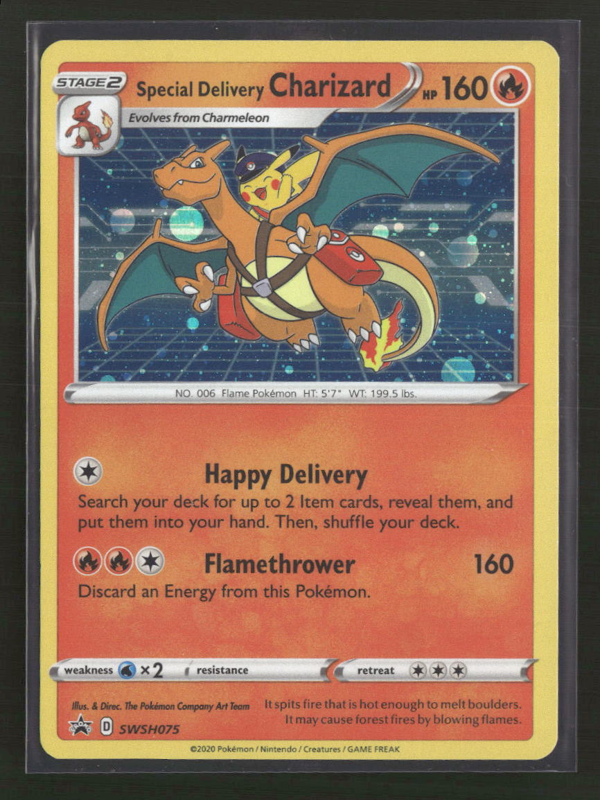 SWSH: Sword & Shield Promo Cards Special Delivery Charizard #SWSH075