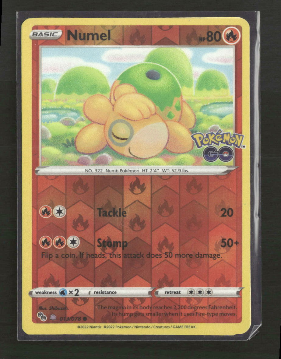 Pokemon GO Numel (Peelable Ditto) #013/078