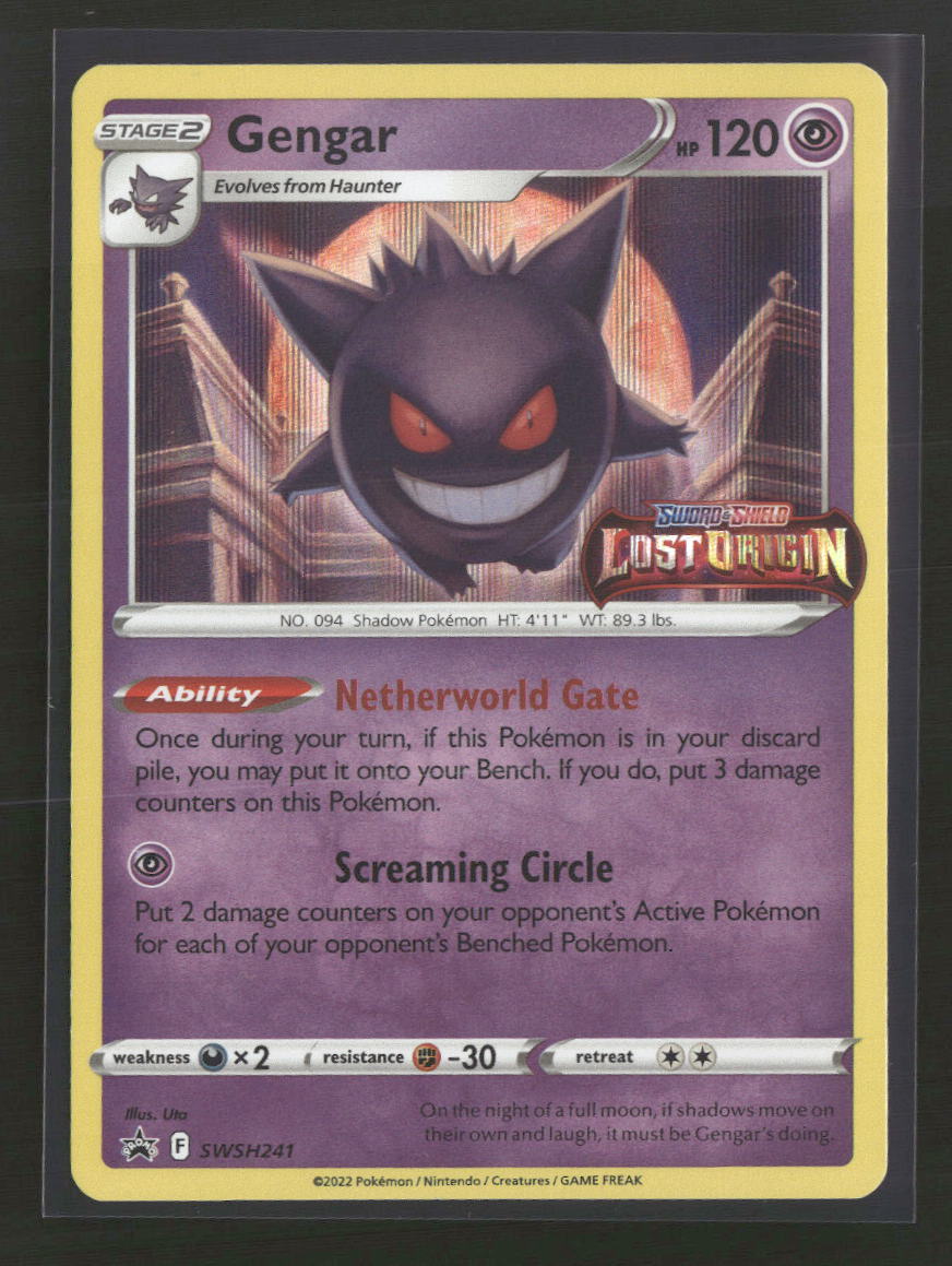 SWSH: Sword & Shield Promo Cards Gengar #SWSH241