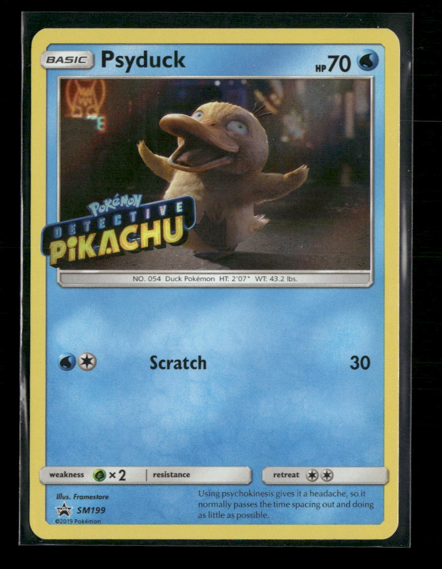 SM Promos Psyduck (Detective Pikachu Stamp) #SM199