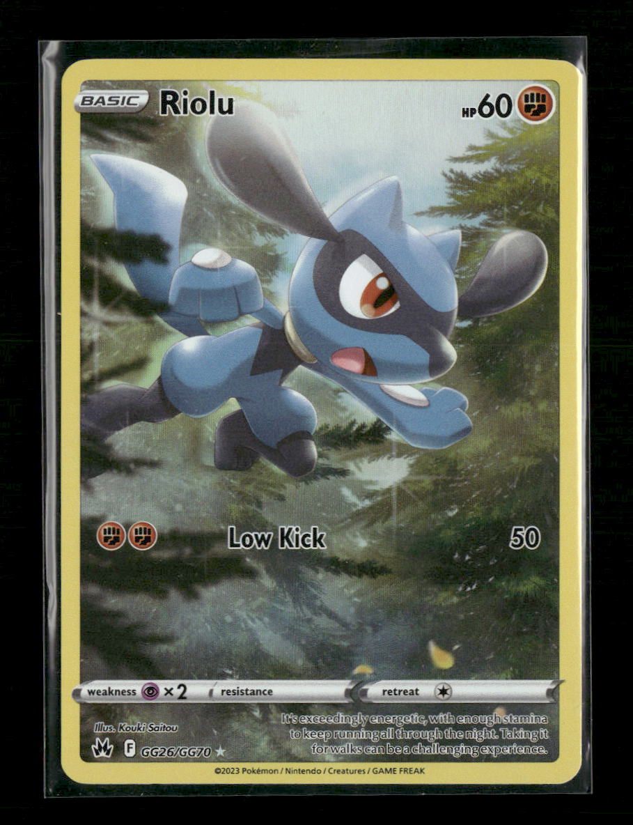 SWSH: Crown Zenith: Galarian Gallery Riolu #GG26/GG70