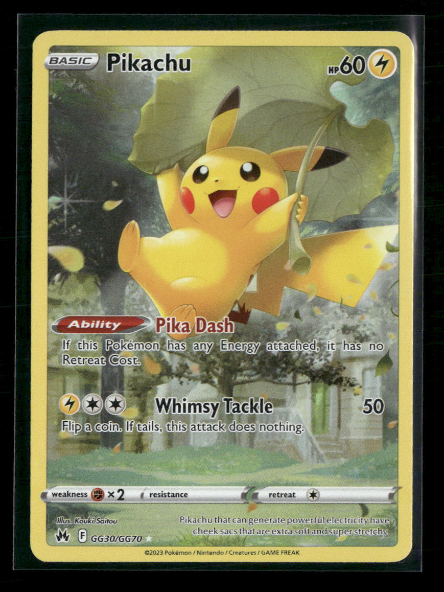 SWSH: Crown Zenith: Galarian Gallery Pikachu #GG30/GG70