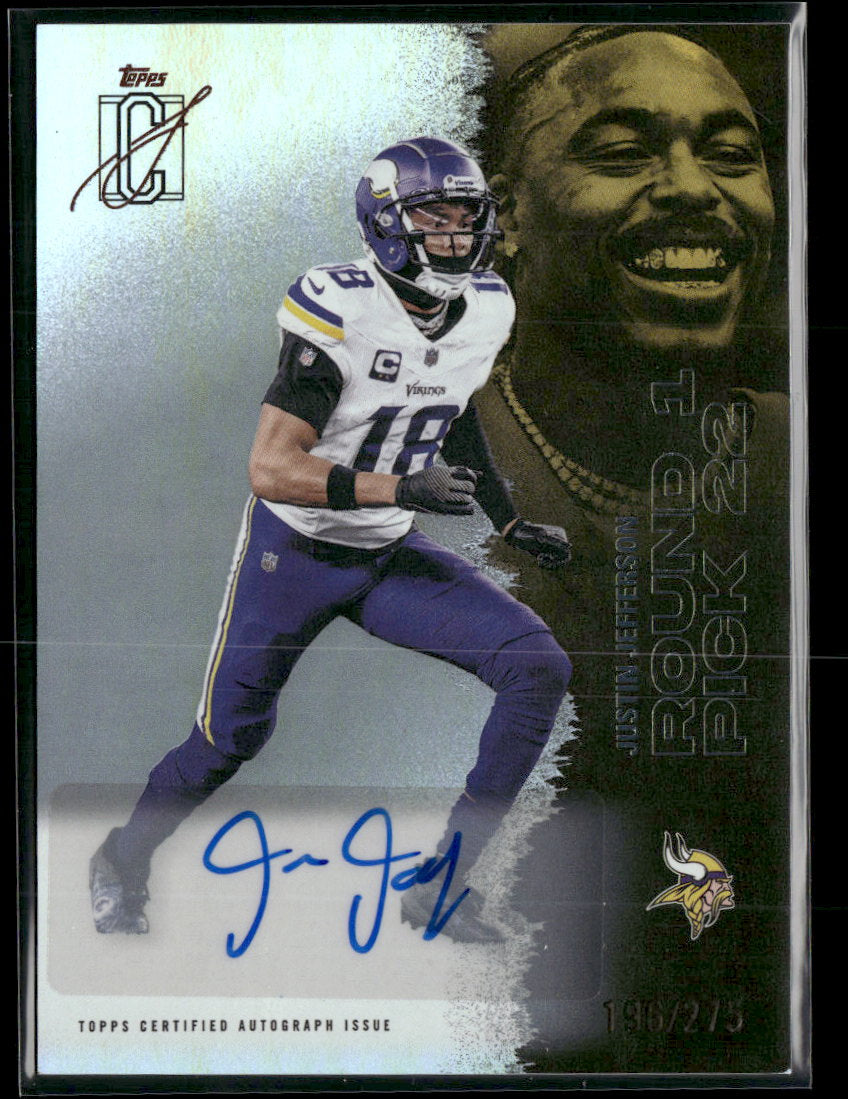 2025 Topps Signature Class Justin Jefferson #36
