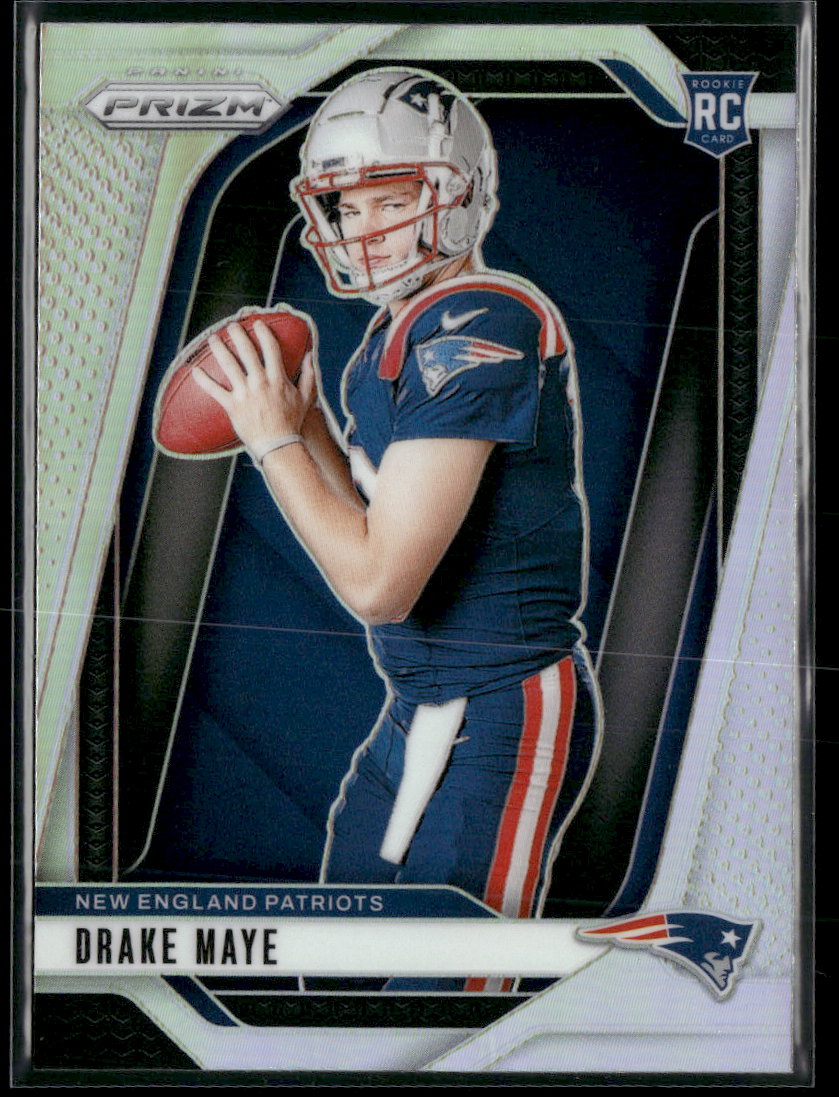 2024 Panini Prizm Rookie Variations Silver Prizm Drake Maye #12
