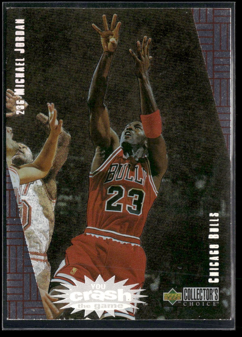 1997 Collector's Choice You Crash the Game Scoring Exchange Michael Jordan #R30