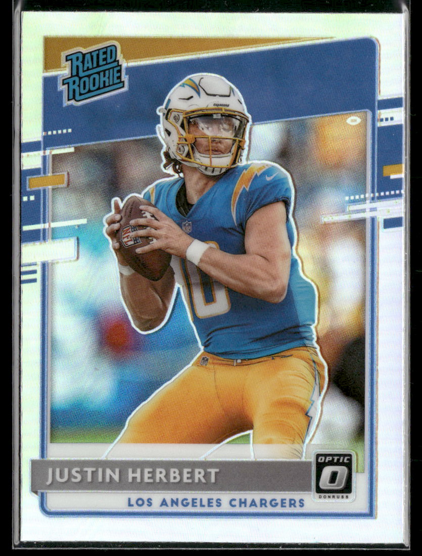 2020 Donruss Optic Holo Justin Herbert RC #153