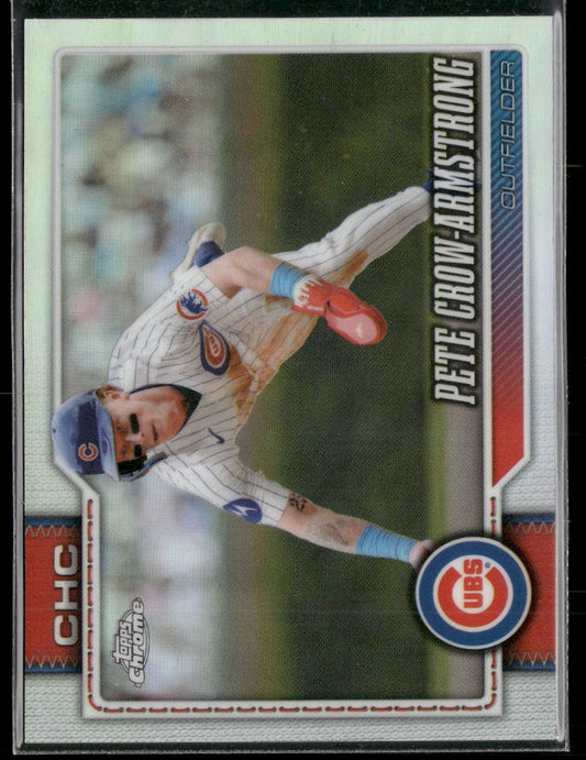 2026 Topps Chrome Refractor Pete Crow-Armstrong #45