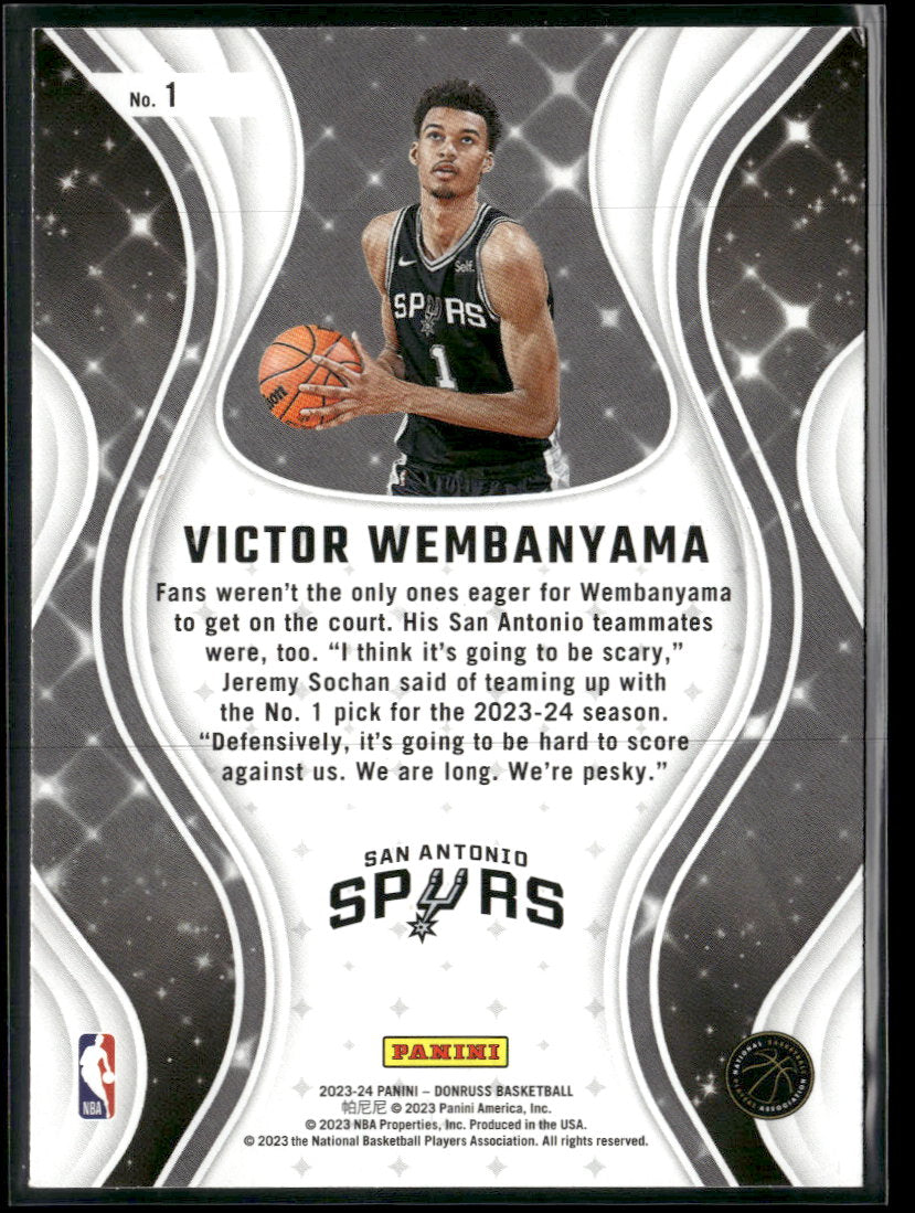 2023-24 Donruss Magicians Victor Wembanyama #1