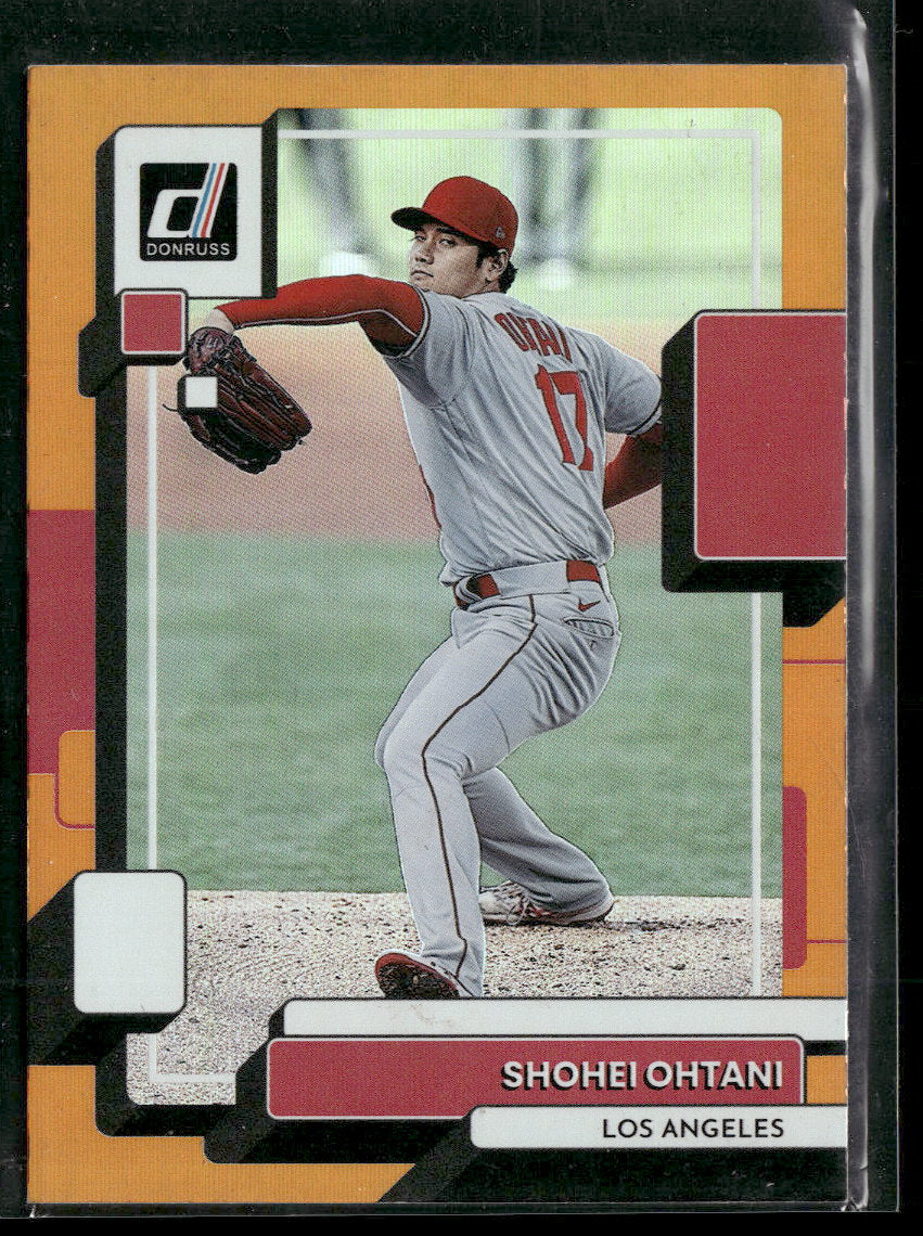 2022 Donruss Holo Orange Shohei Ohtani #147b