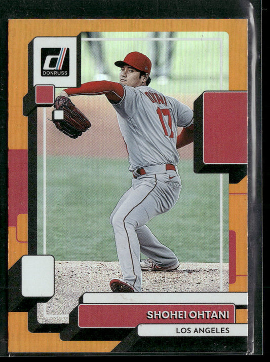 2022 Donruss Holo Orange Shohei Ohtani #147b
