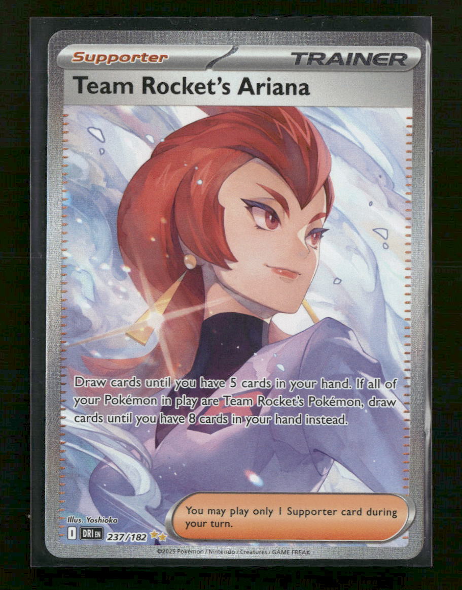 SV10: Destined Rivals Team Rocket's Ariana #237/182