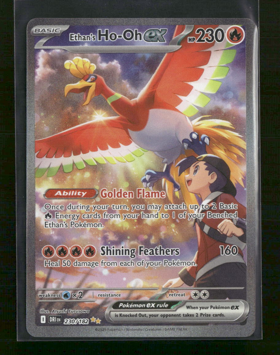 SV10: Destined Rivals Ethan's Ho-Oh ex #230/182