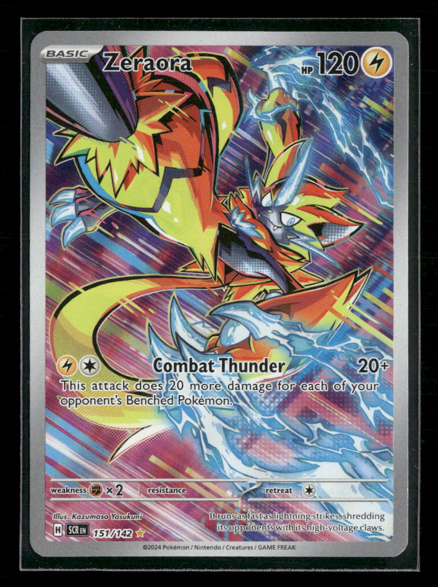 SV07: Stellar Crown Zeraora #151/142