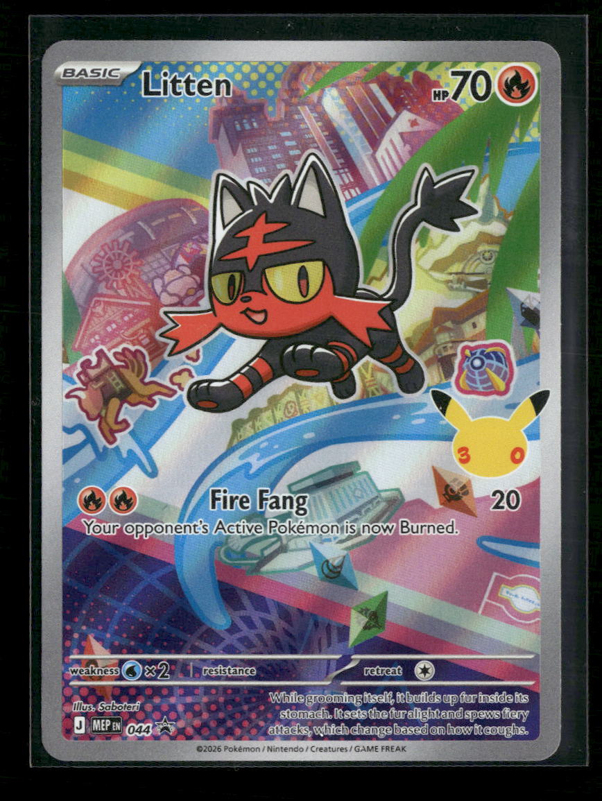 ME: Mega Evolution Promo Litten #044