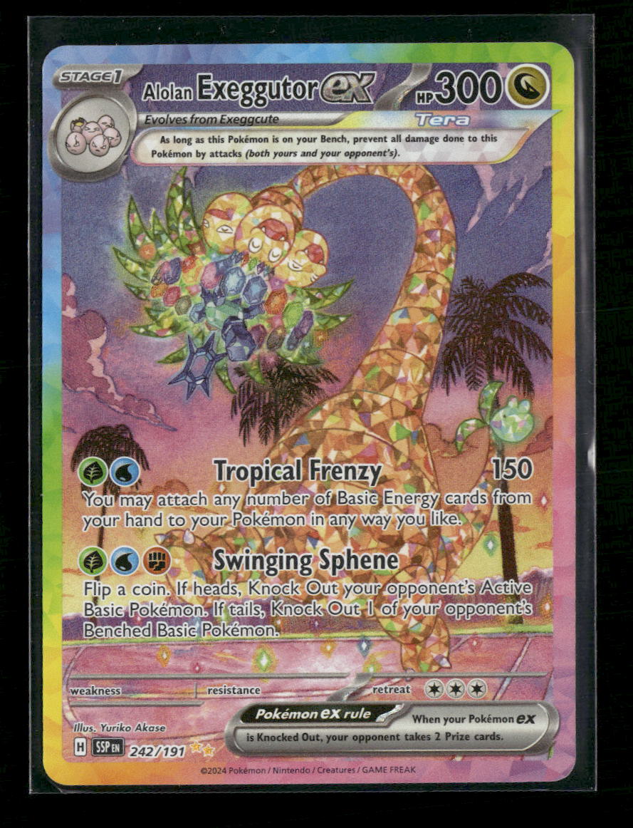 SV08: Surging Sparks Alolan Exeggutor ex #242/191