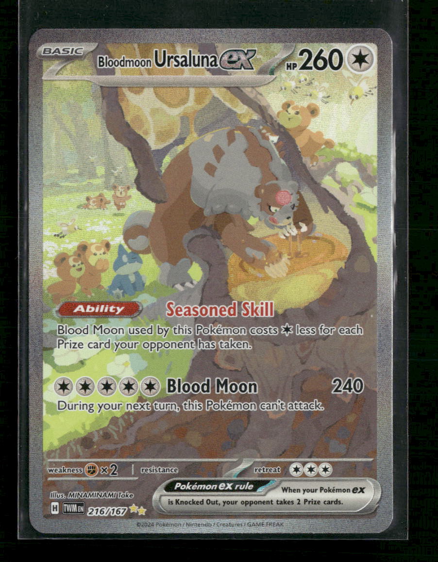 SV06: Twilight Masquerade Bloodmoon Ursaluna ex #216/167