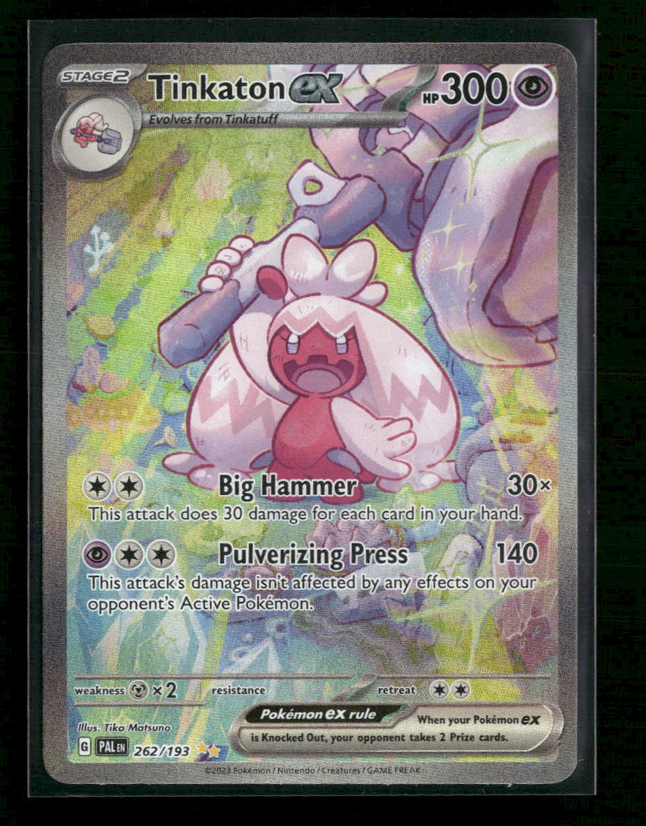 SV02: Paldea Evolved Tinkaton ex #262/193