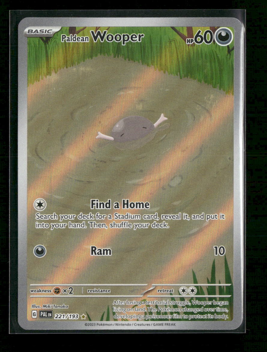 SV02: Paldea Evolved Paldean Wooper #221/193