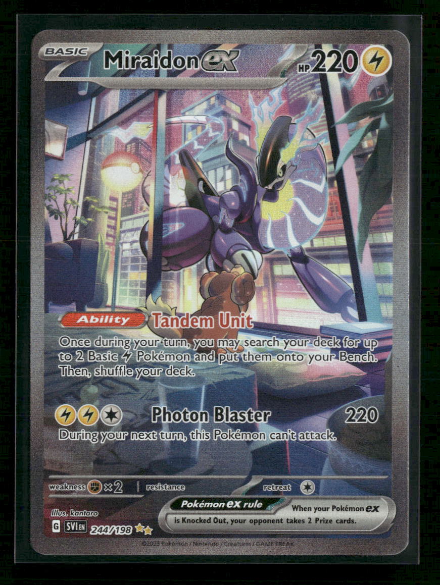 SV01: Scarlet & Violet Base Set Miraidon ex #244/198