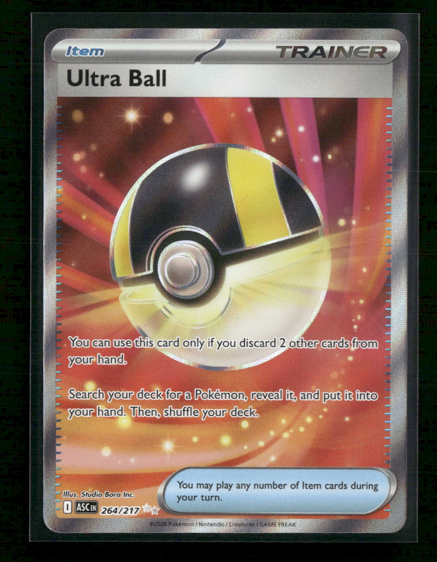 ME: Ascended Heroes Ultra Ball #264/217