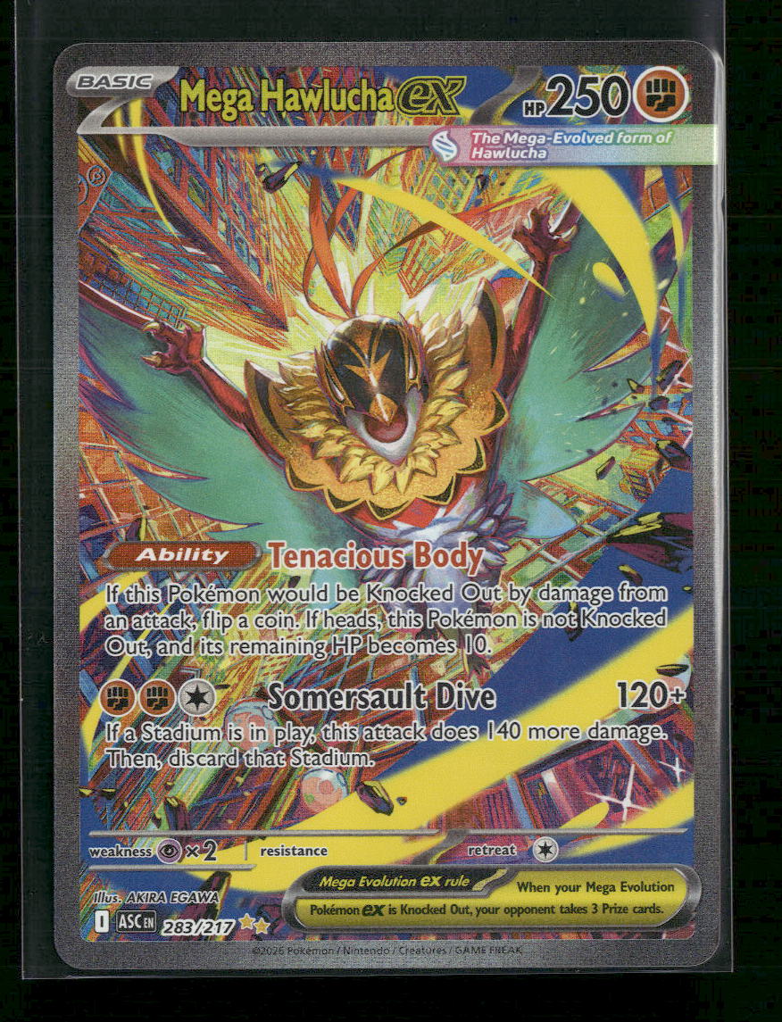 ME: Ascended Heroes Mega Hawlucha ex #283/217