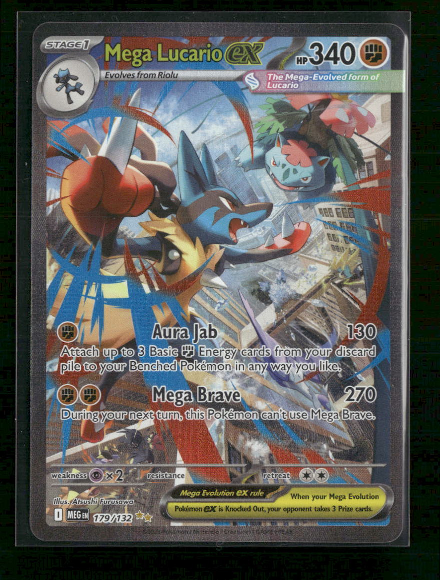 ME01: Mega Evolution Mega Lucario ex #179/132