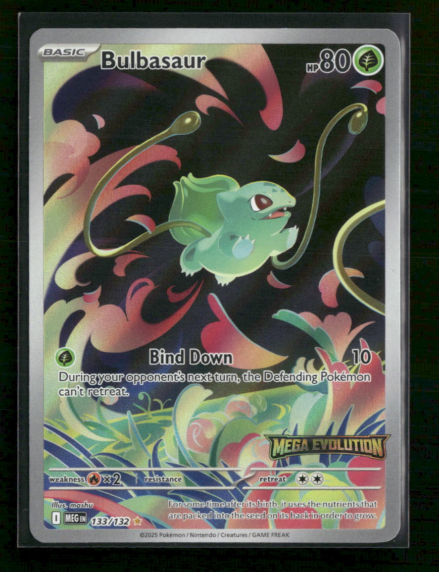 Miscellaneous Cards & Products Bulbasaur (Mega Evolution Stamp) #133/132