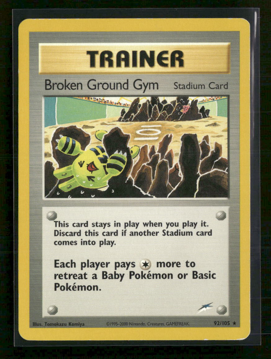 Neo Destiny Broken Ground Gym #092/105