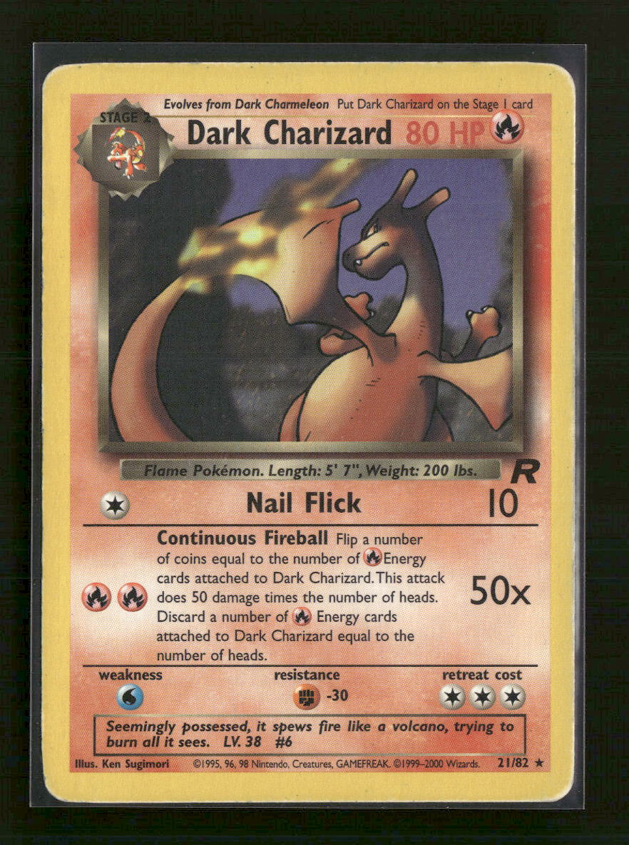 Team Rocket Dark Charizard (21) #21/82