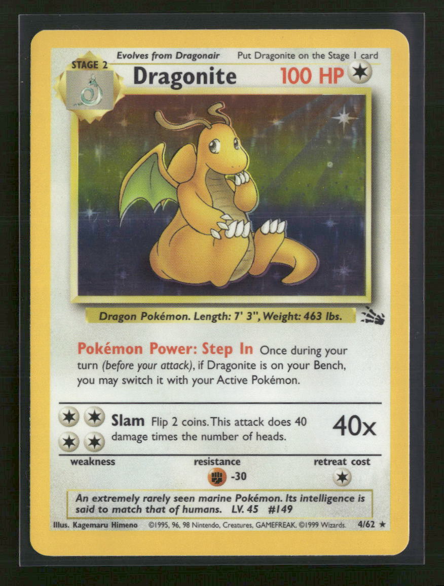 Fossil Dragonite (4) #04/62