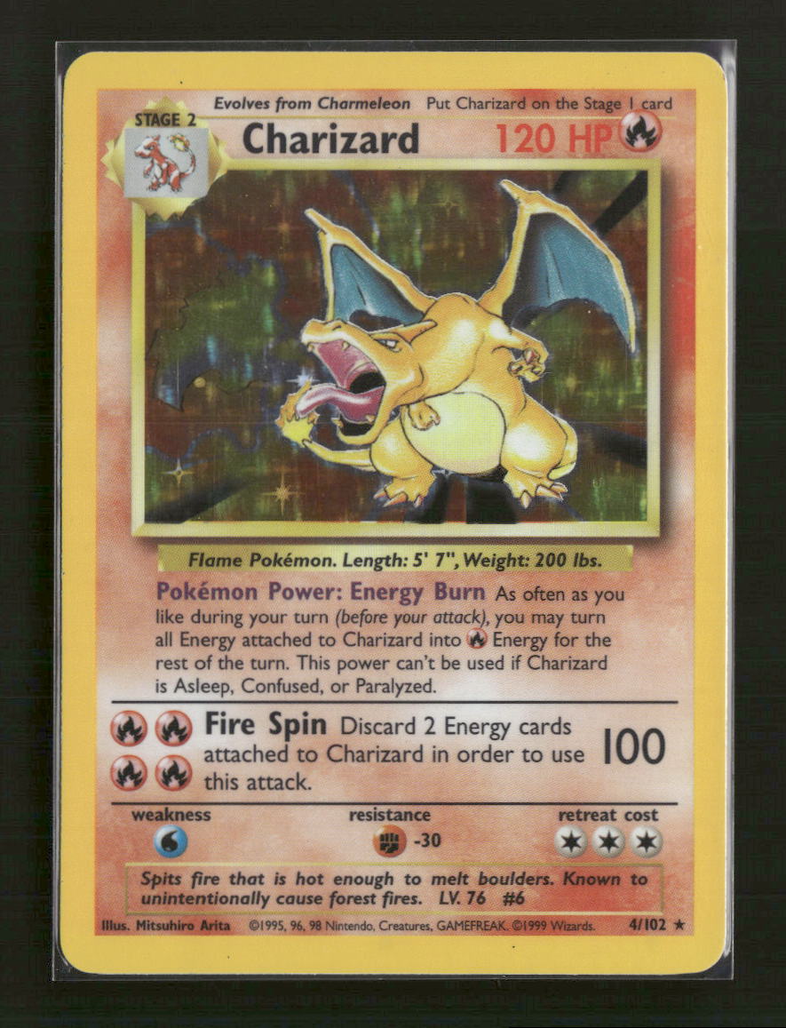 Base Set Charizard #004/102
