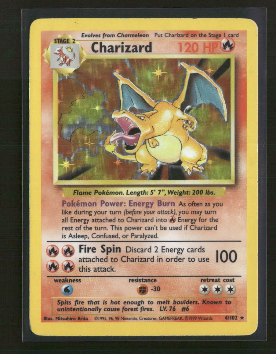 Base Set Charizard #004/102