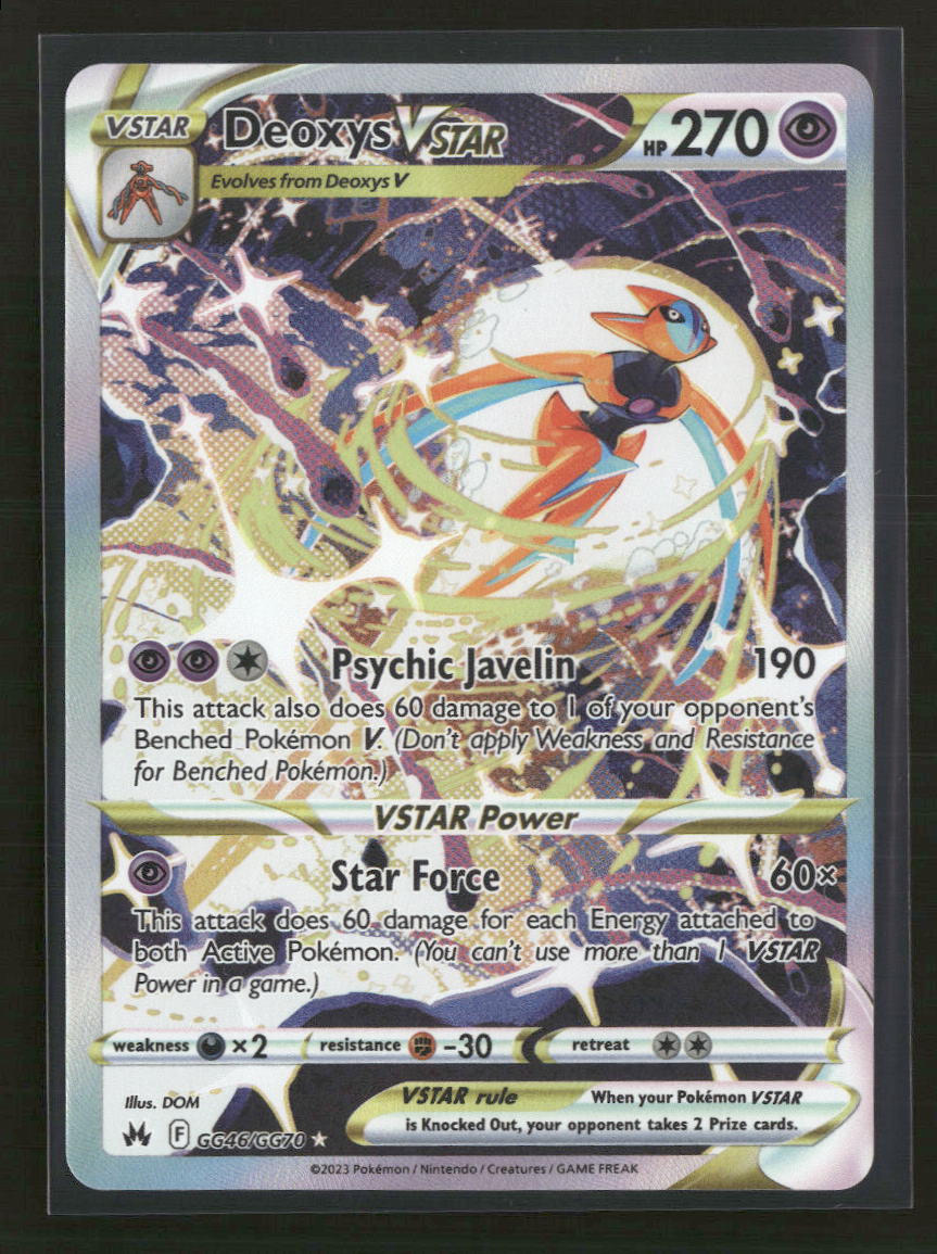 SWSH: Crown Zenith: Galarian Gallery Deoxys VSTAR #GG46/GG70