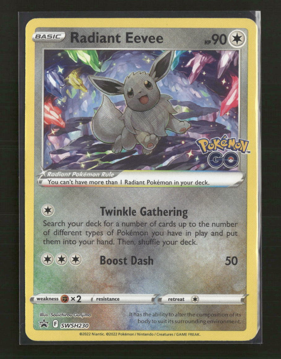 SWSH: Sword & Shield Promo Cards Radiant Eevee #SWSH230