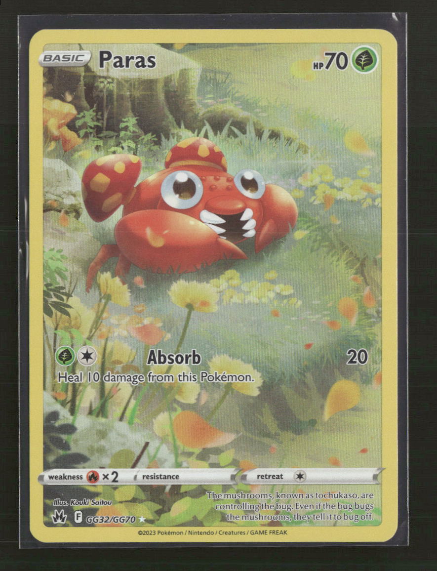 SWSH: Crown Zenith: Galarian Gallery Paras #GG32/GG70