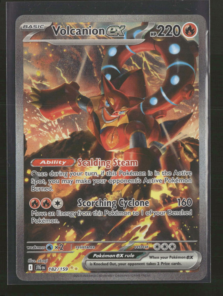 SV09: Journey Together Volcanion ex #182/159