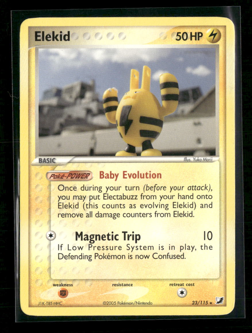 EX Unseen Forces Elekid #23/115 Damaged