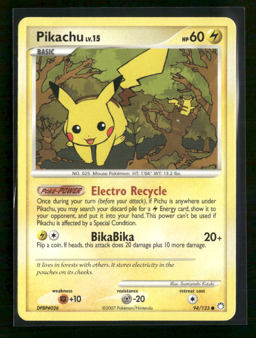 Mysterious Treasures Pikachu #94/123
