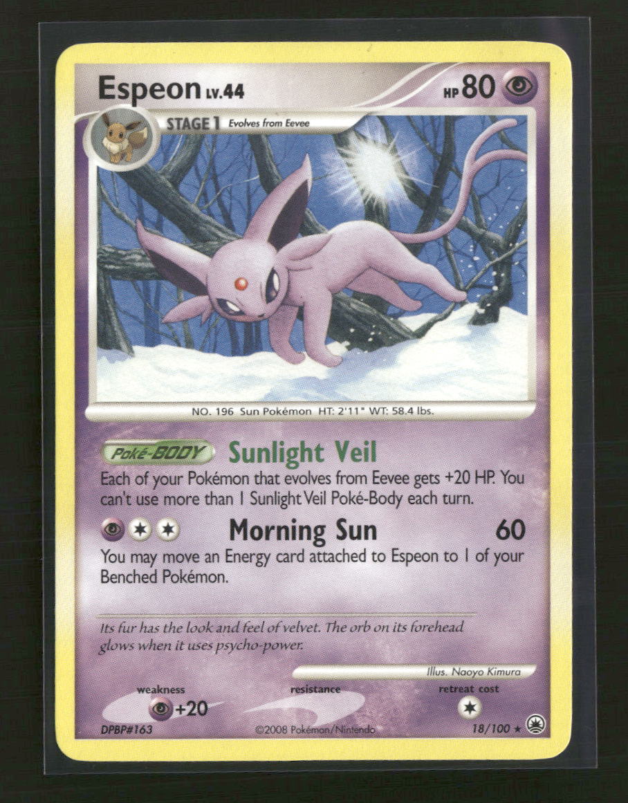 Majestic Dawn Espeon #18/100