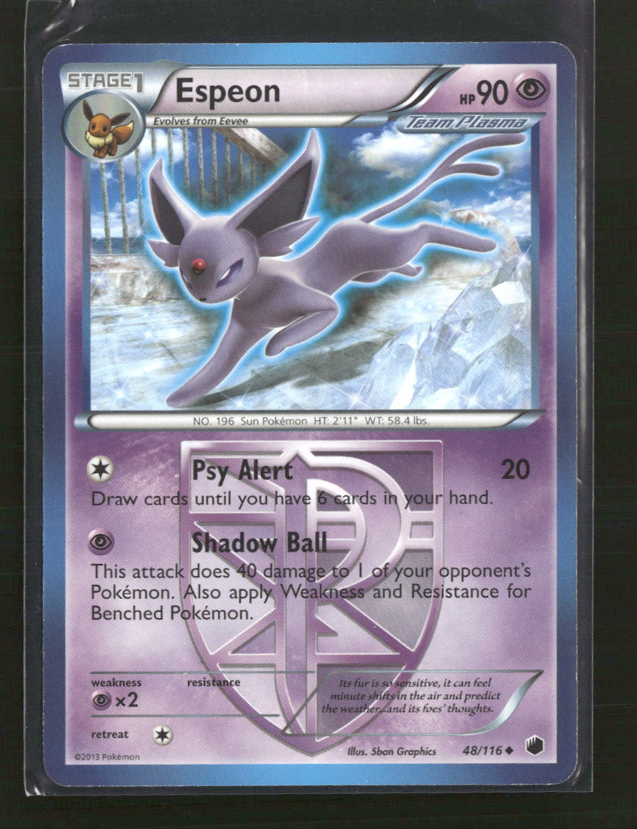 Plasma Freeze Espeon (Team Plasma) #48/116