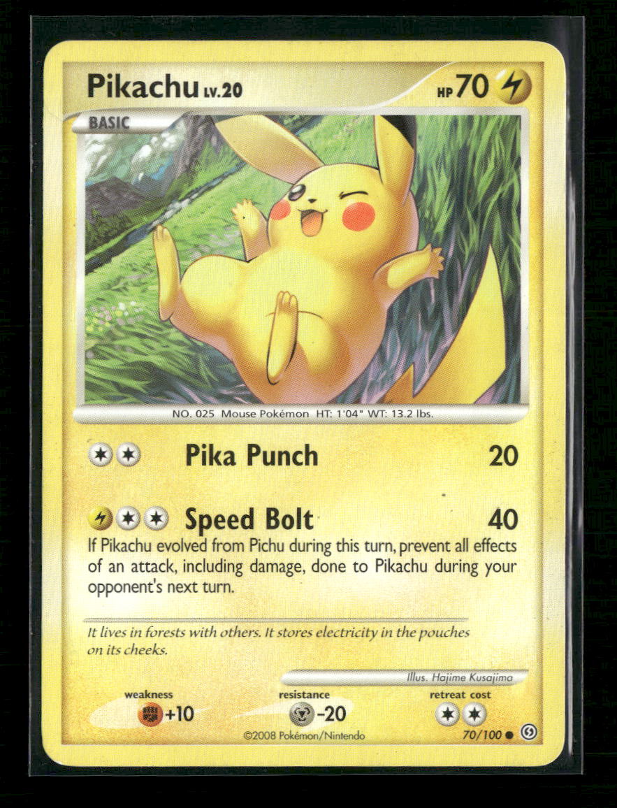 Stormfront Pikachu #70/100